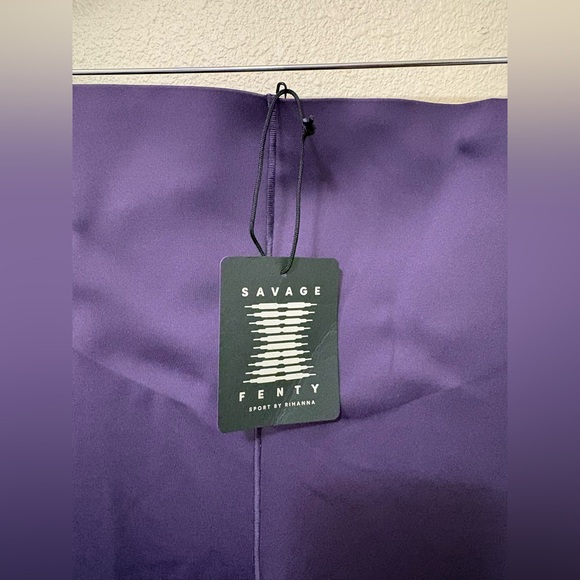 Savage x Fenty Hotline High-Waist Leggings purple plum 2X- NWT - Picture 7 of 7